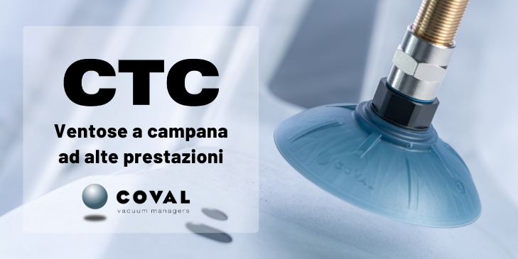 Le ventose a campana ad alte prestazioni Serie CTC adatte per la lamiera