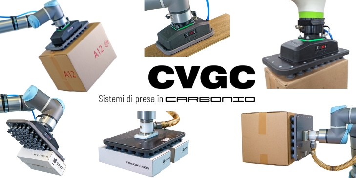 Applicazioni dei sistemi di presa in carbonio serie CVGC